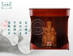 实木佛龛精美之作北京日式家庭实木佛龛