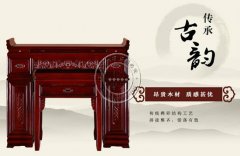 北京客户选购家用实木供桌